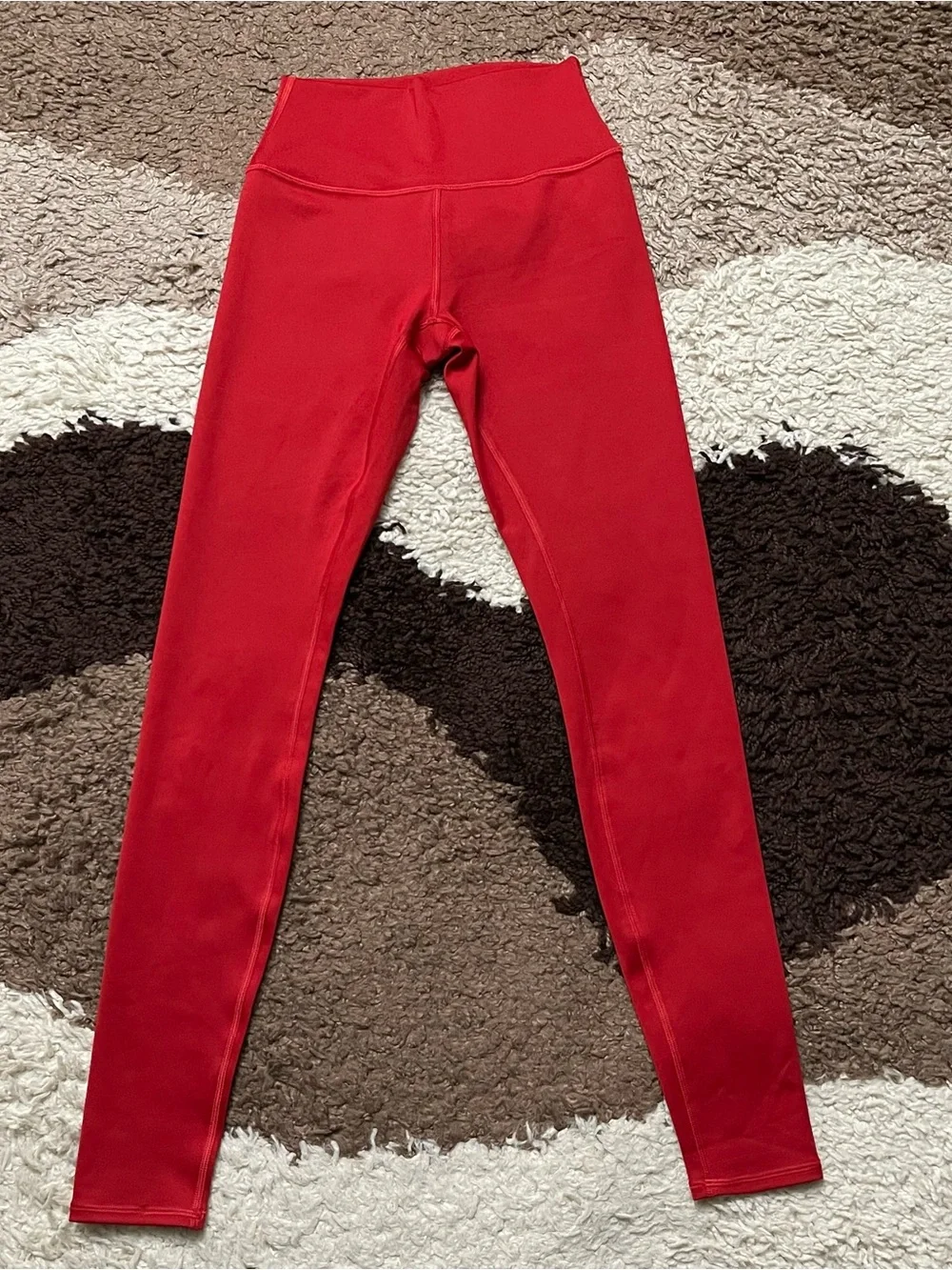 Alo High-Waist Airlift Legging Sz S In Bright Red